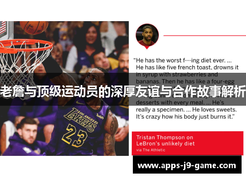 老詹与顶级运动员的深厚友谊与合作故事解析 老詹与顶级运动员的深厚友谊与合作故事解析